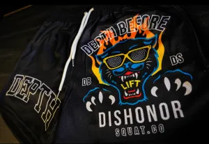 (                                                                                                                                                                                                        DBDS Mesh Shorts (Squat Panther)