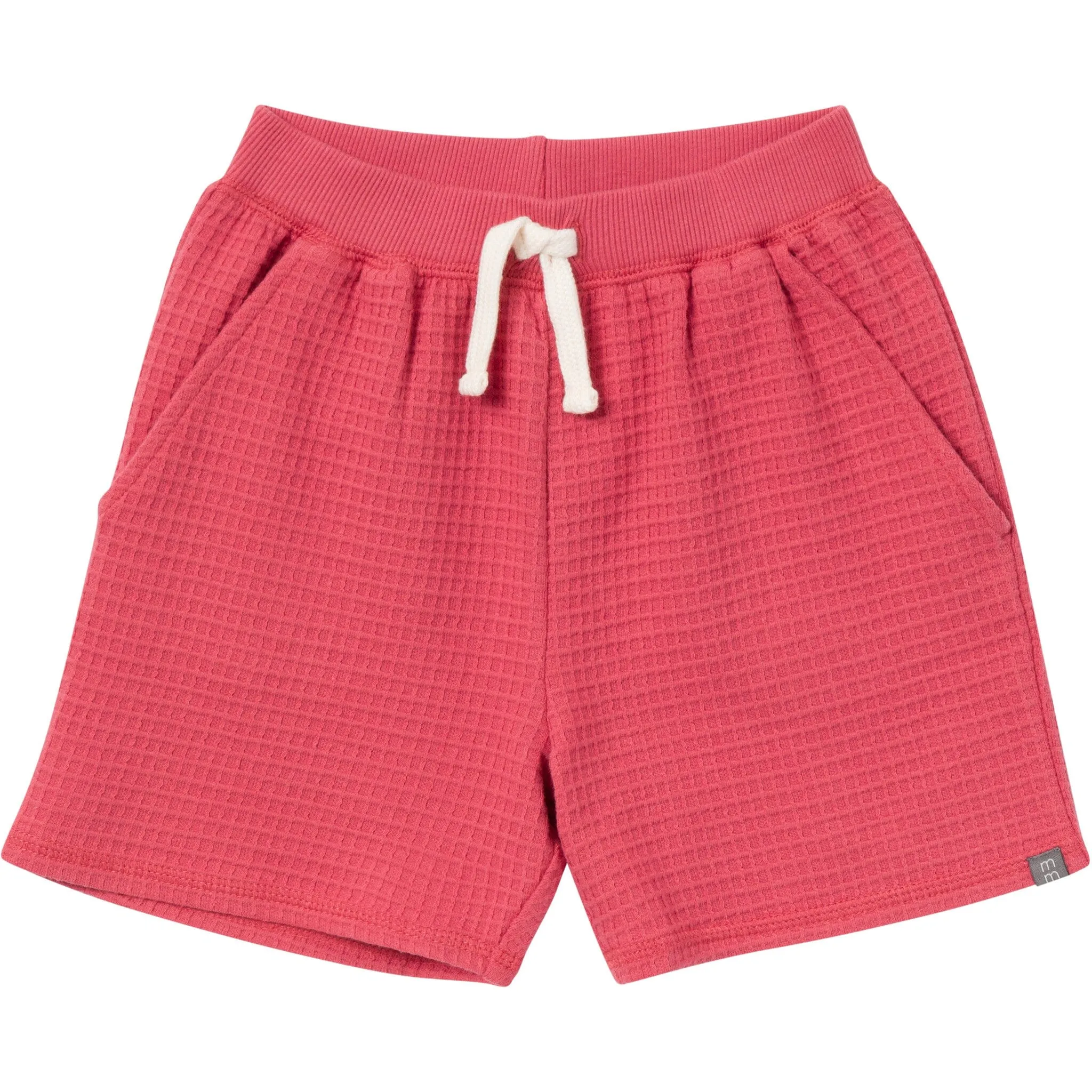 2-Piece Infant & Toddler Boys Dusty Red Long Sleeve Top and Shorts Set