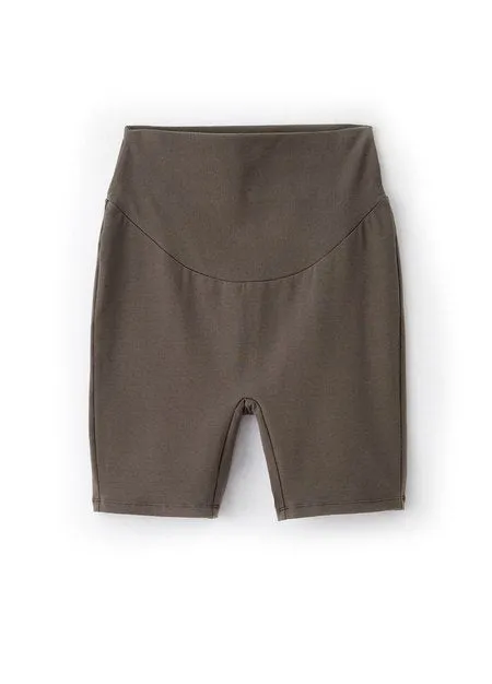 231302K1 Ultra-Stretch Maternity Biker Shorts