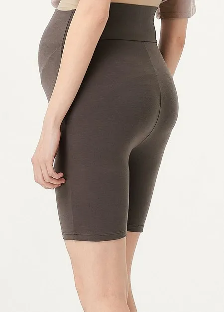 231302K1 Ultra-Stretch Maternity Biker Shorts