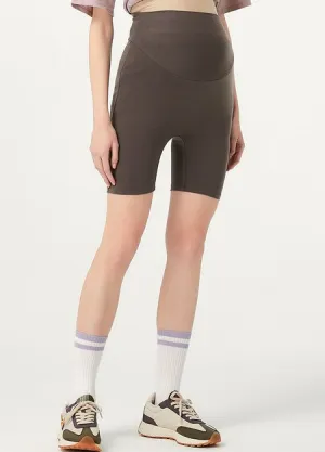 231302K1 Ultra-Stretch Maternity Biker Shorts