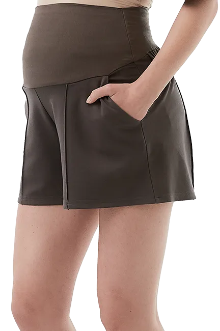 241503Z3 Comfort Stretch Maternity Shorts