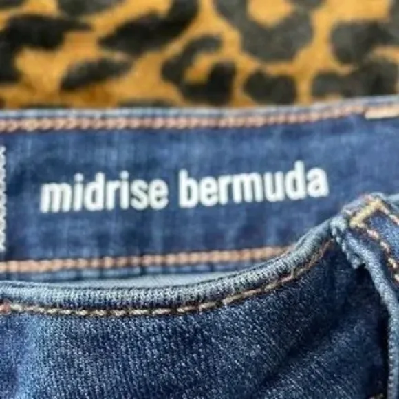 3 pairs size 22 shorts. 1 Lee rider Bermuda, 1 briggs french blue; 1 Napa Valley