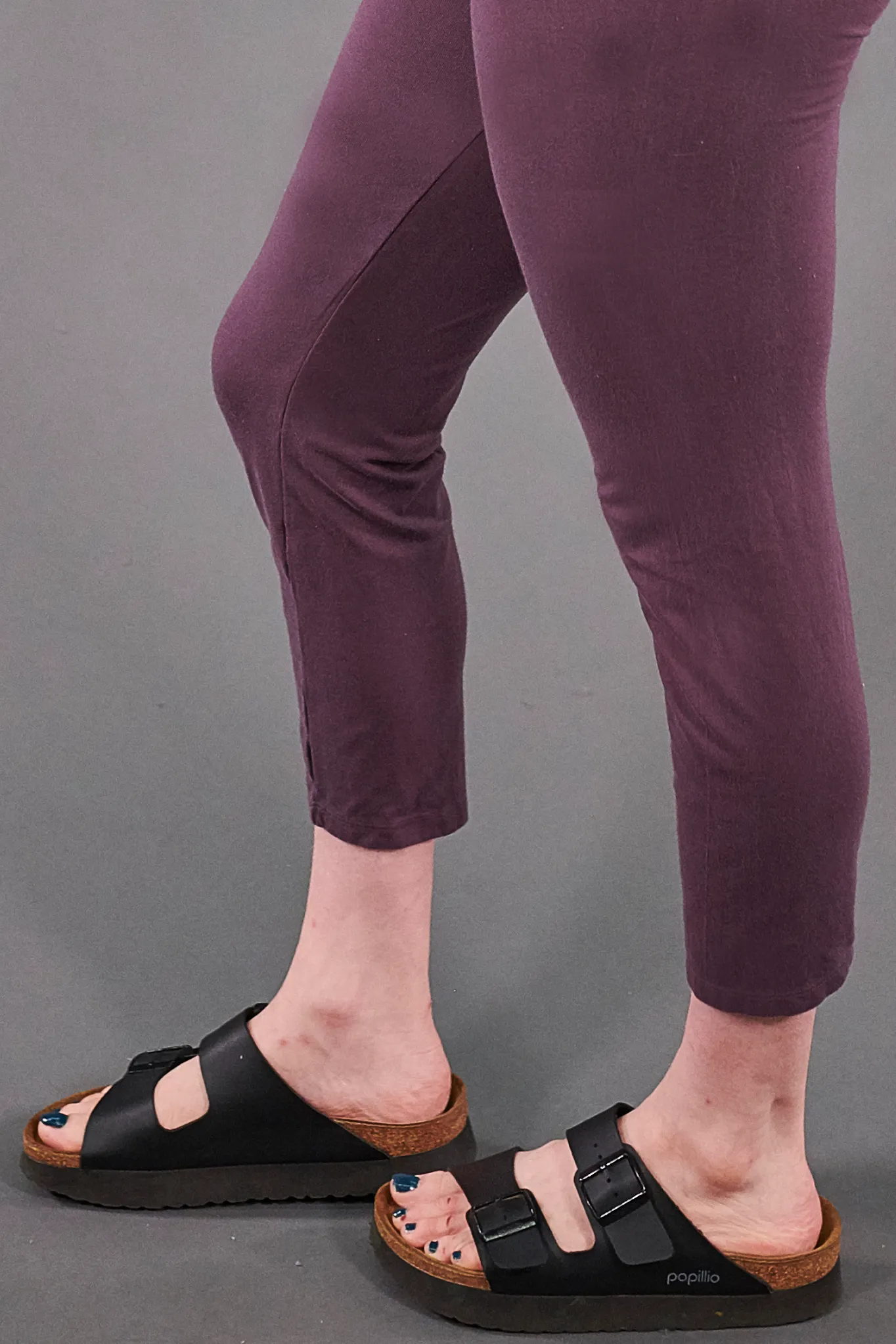 3167-Cropped Legging-Clove-U