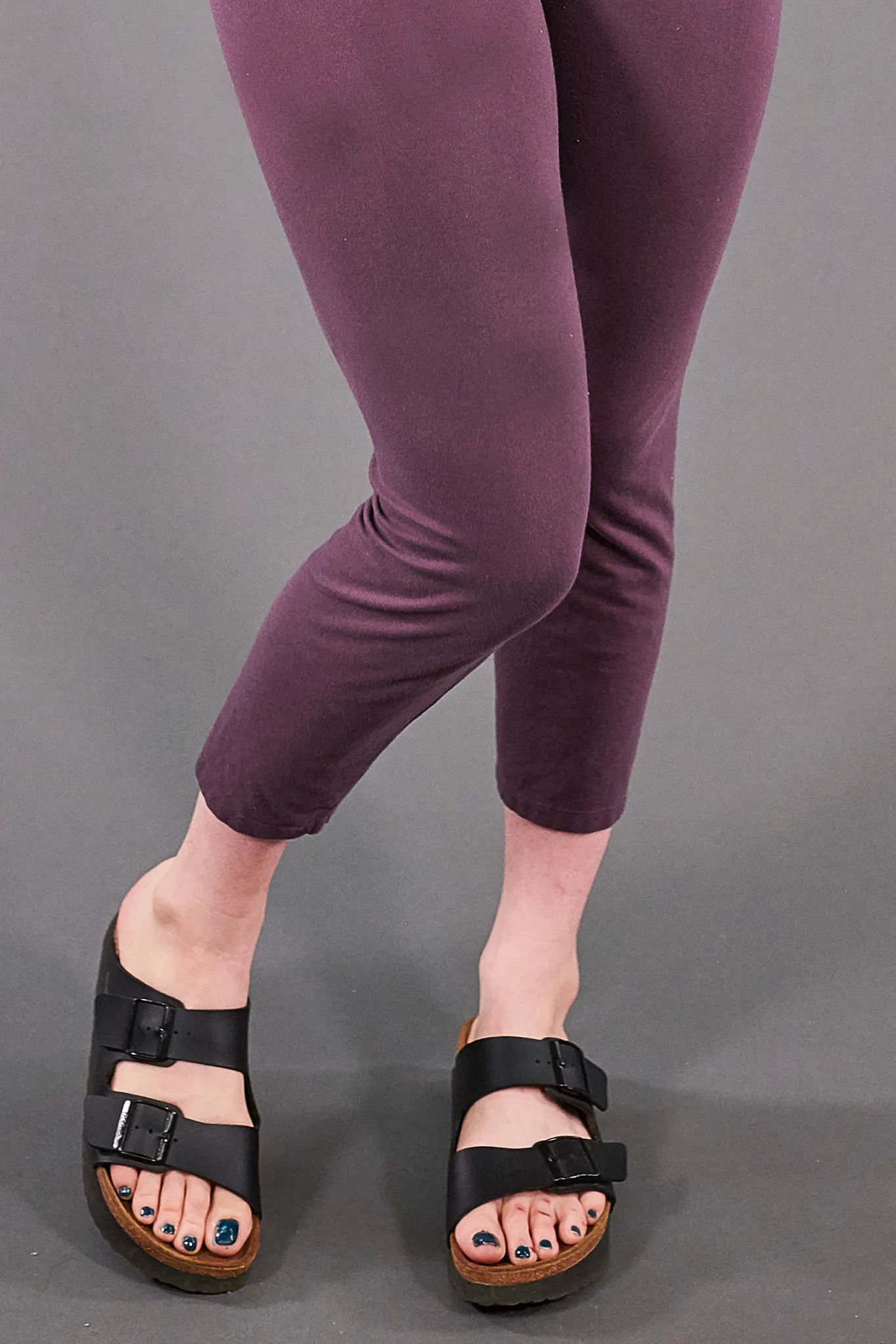 3167-Cropped Legging-Clove-U