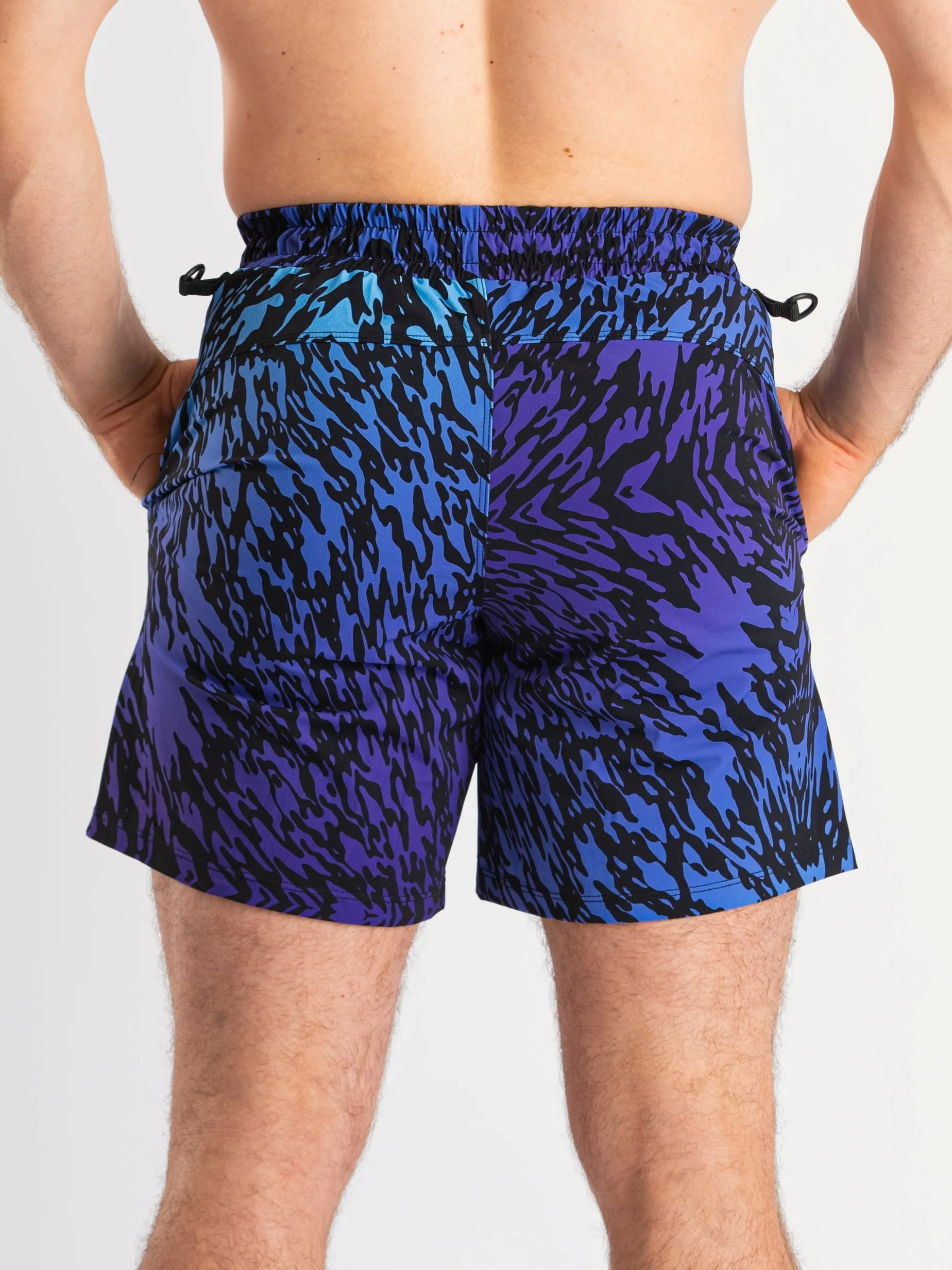 360Go 1Z Shorts - Violet Tiger