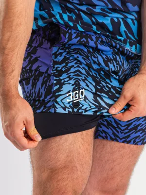 360Go 1Z Shorts - Violet Tiger