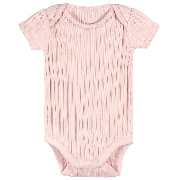 3pk Kimono Bodysuits - Pink