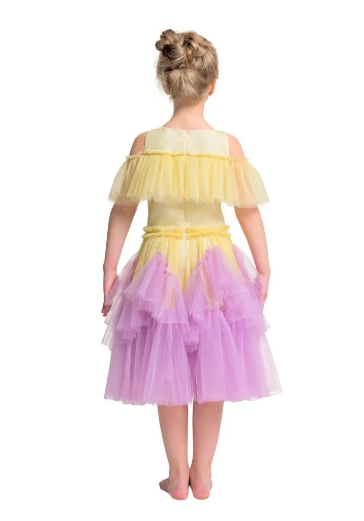 [6y] Spoiled me 'You will be always mine' Tulle Dress (no bow)