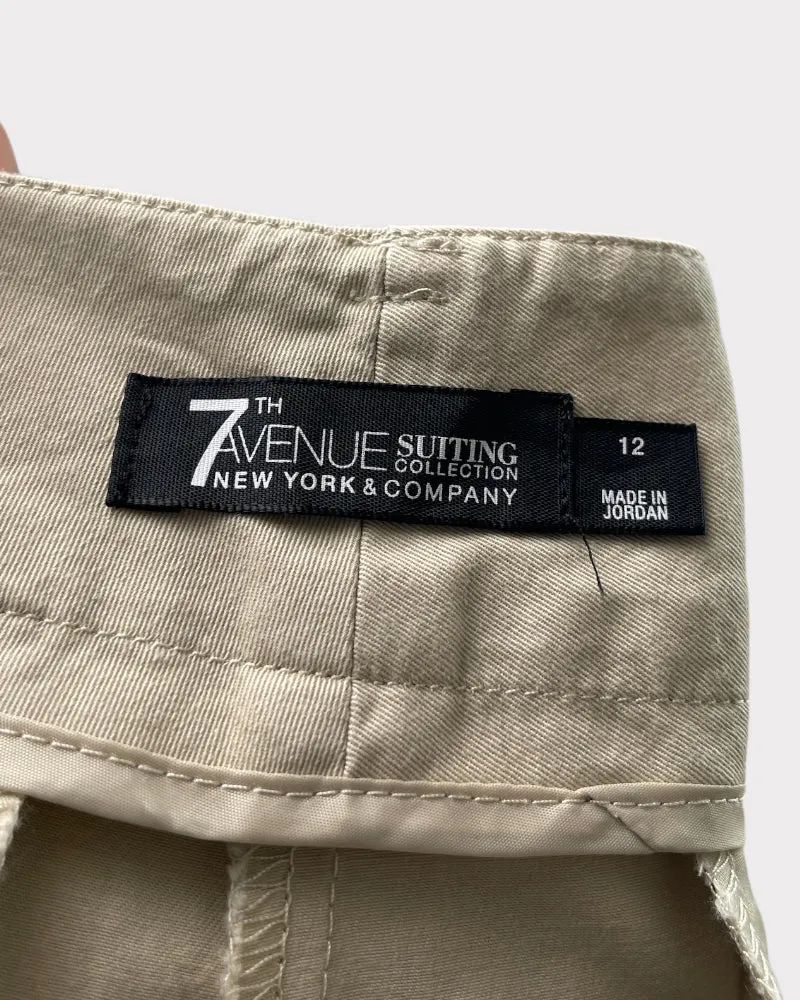 7th Avenue NY&CO Beige Shorts