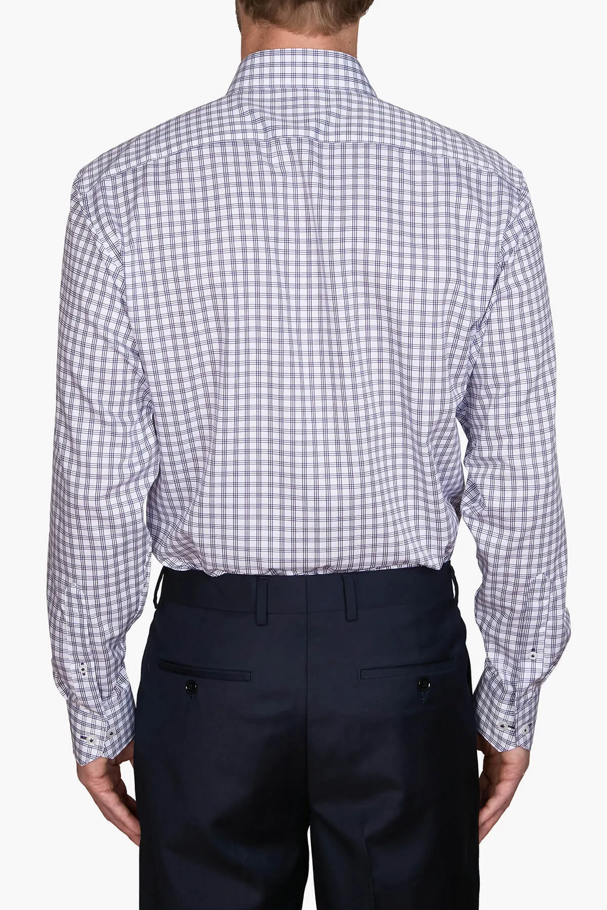 Abelard | Tre-Linea Check Classic Fit Business Shirt