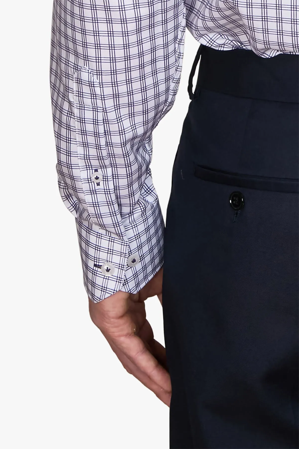 Abelard | Tre-Linea Check Classic Fit Business Shirt