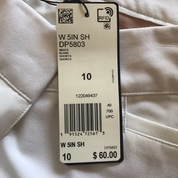 Adidas Golf/Athletic/Athleisure Shorts, Sz10, NWT!