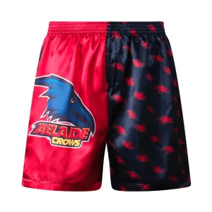 AFL Adelaide Crows Mens Satin Boxers