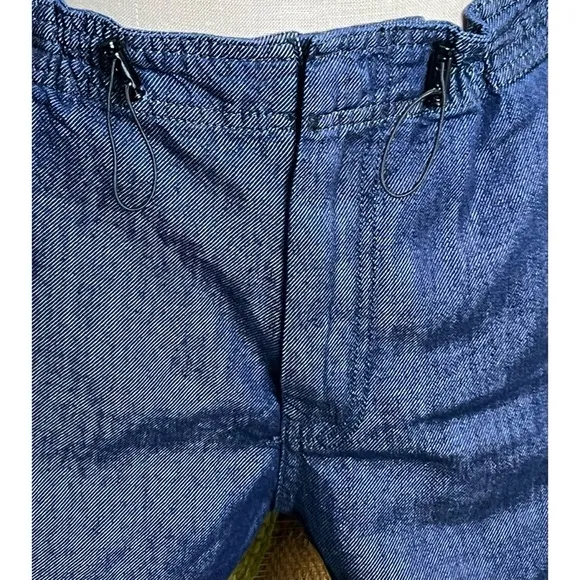 Anthropologie Pilcro Mid-Rise Parachute Shorts L