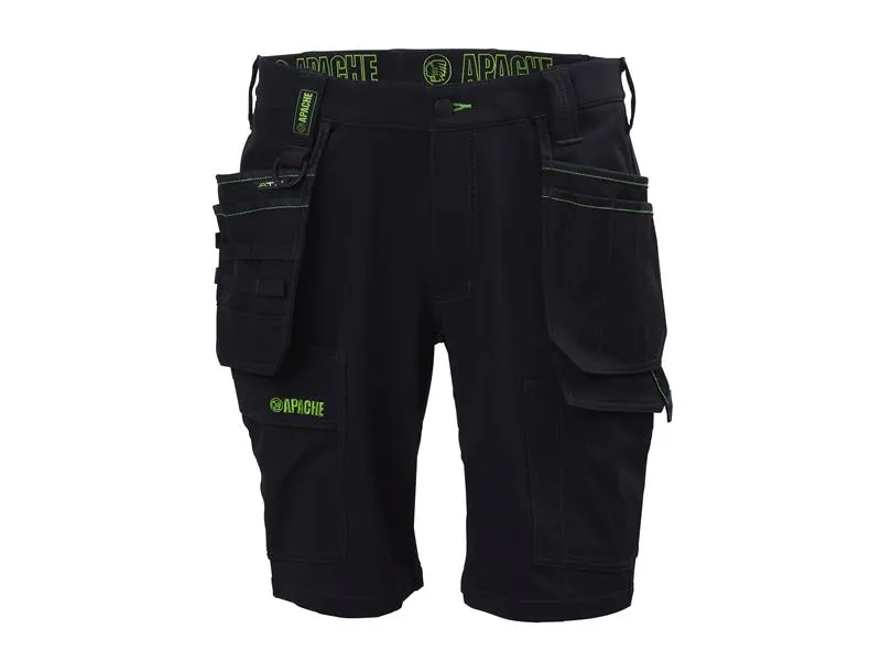 Apache Whistler Black Stretch Holster Shorts Waist 38in
