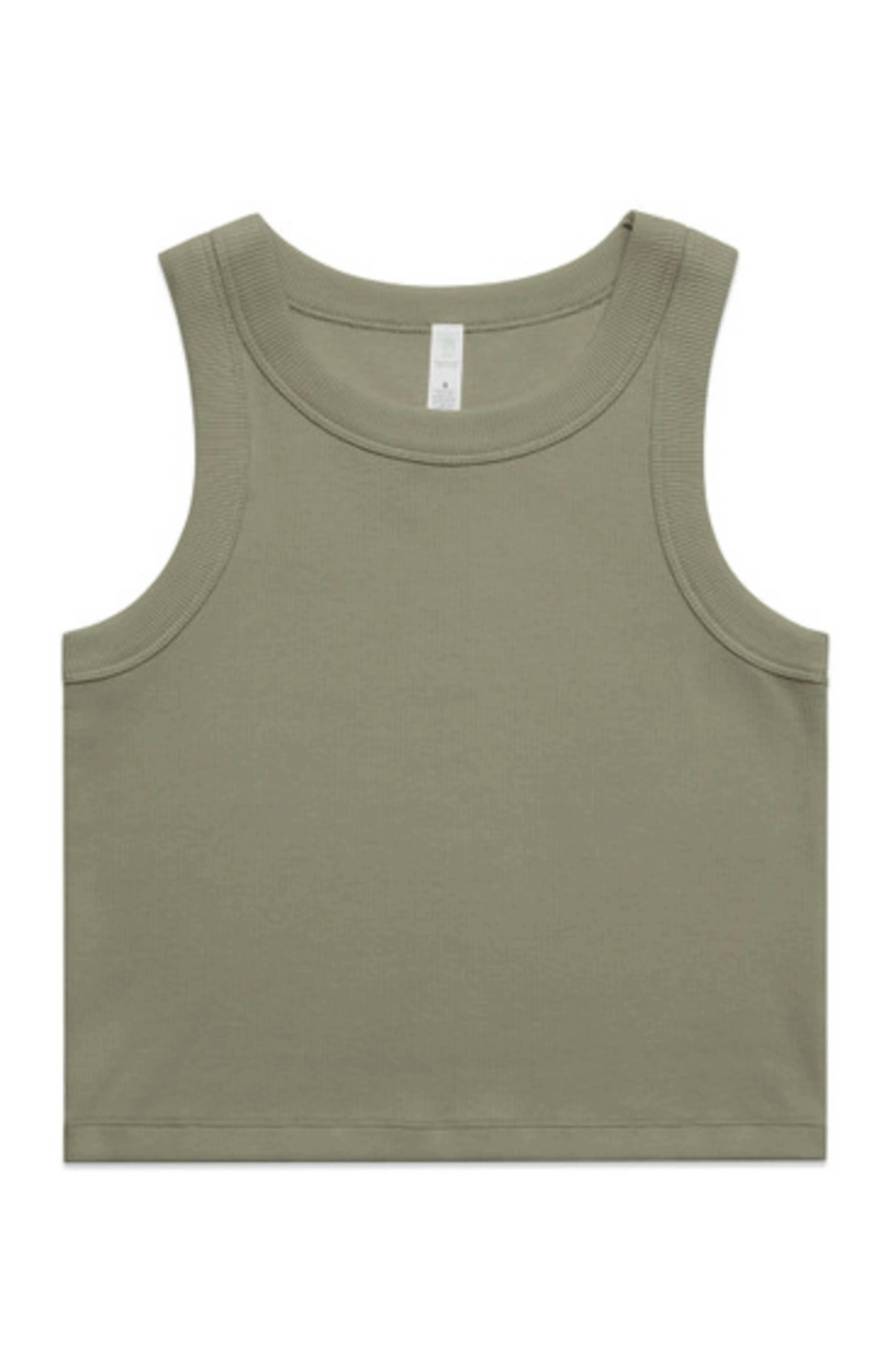 AS Colour Organic Rib Crop Tank