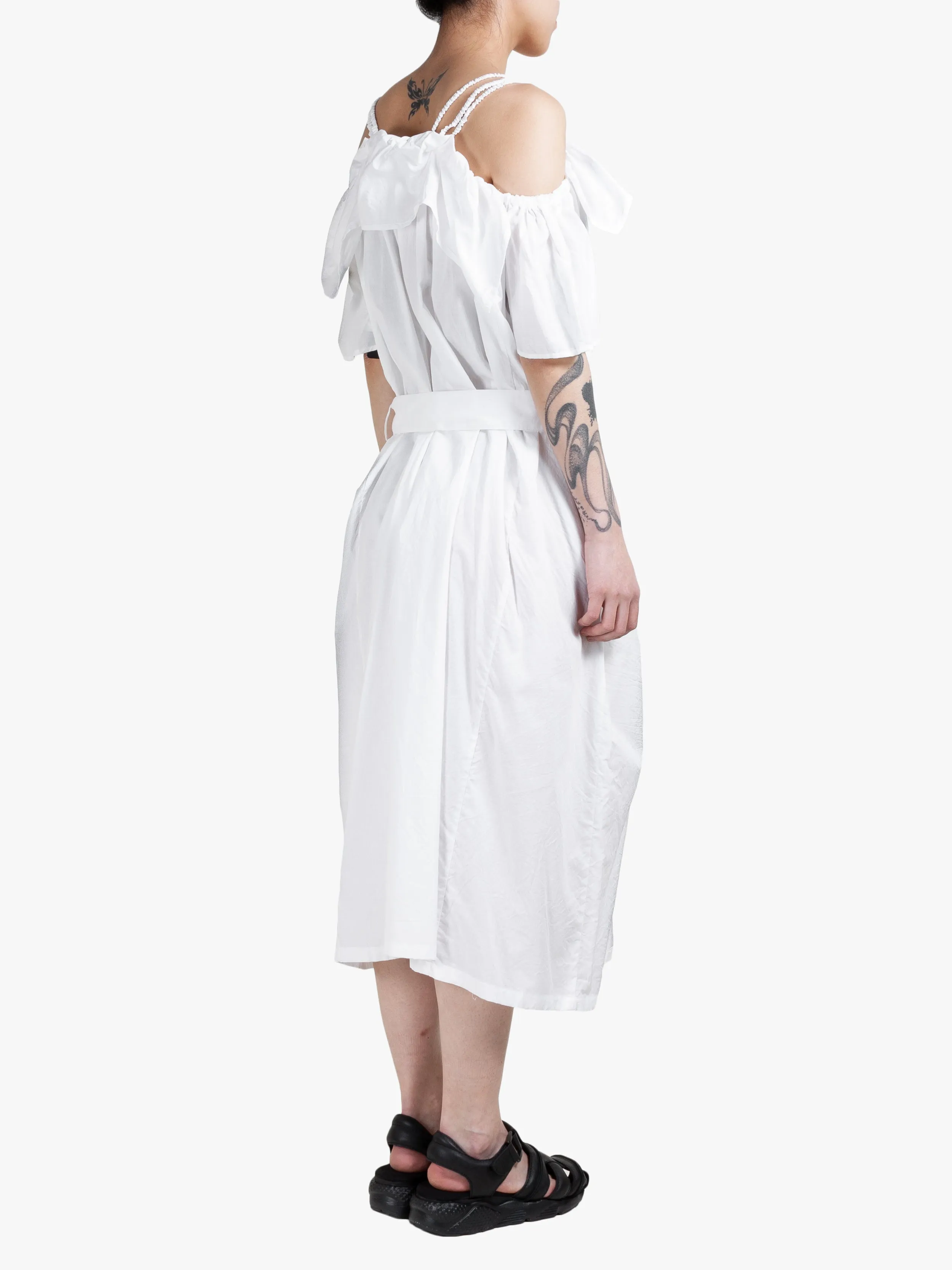 Asymmetric Shoulder Strap Dress