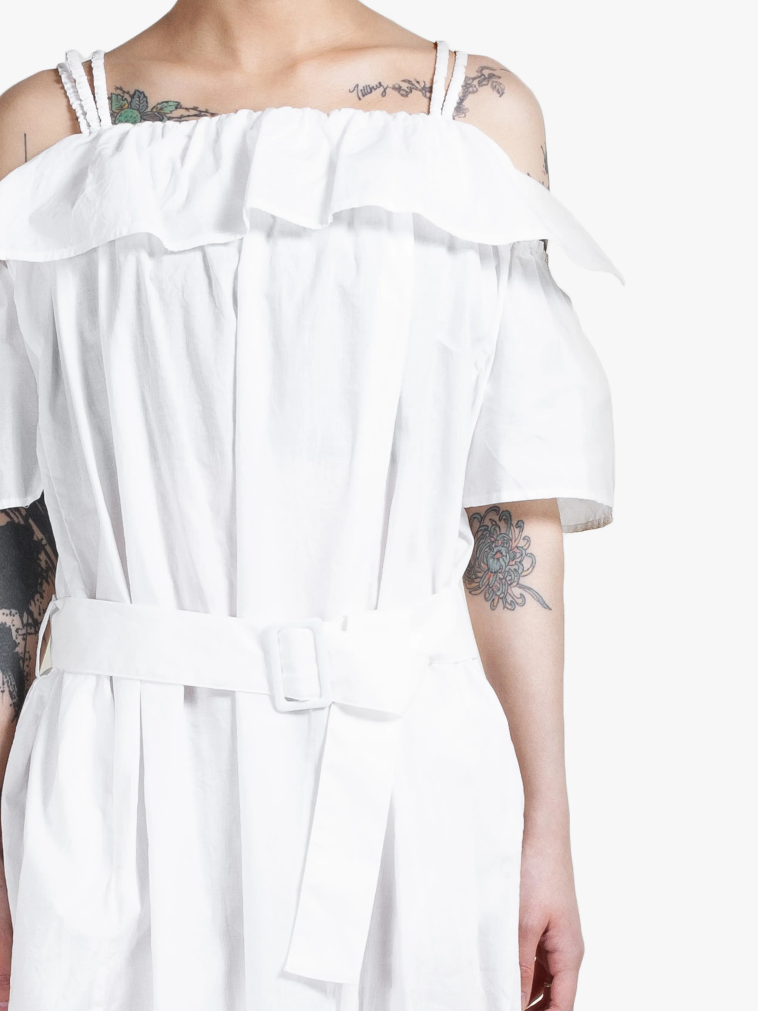 Asymmetric Shoulder Strap Dress