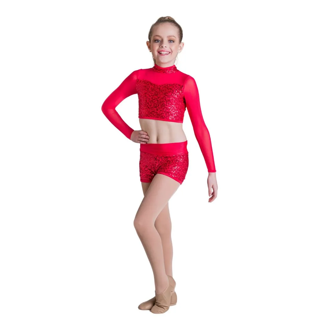 Attitude Sequin Short