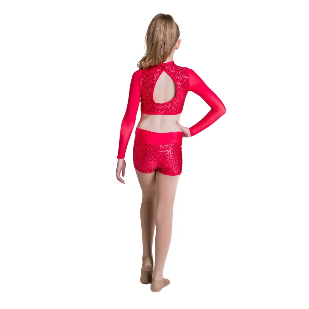 Attitude Sequin Short