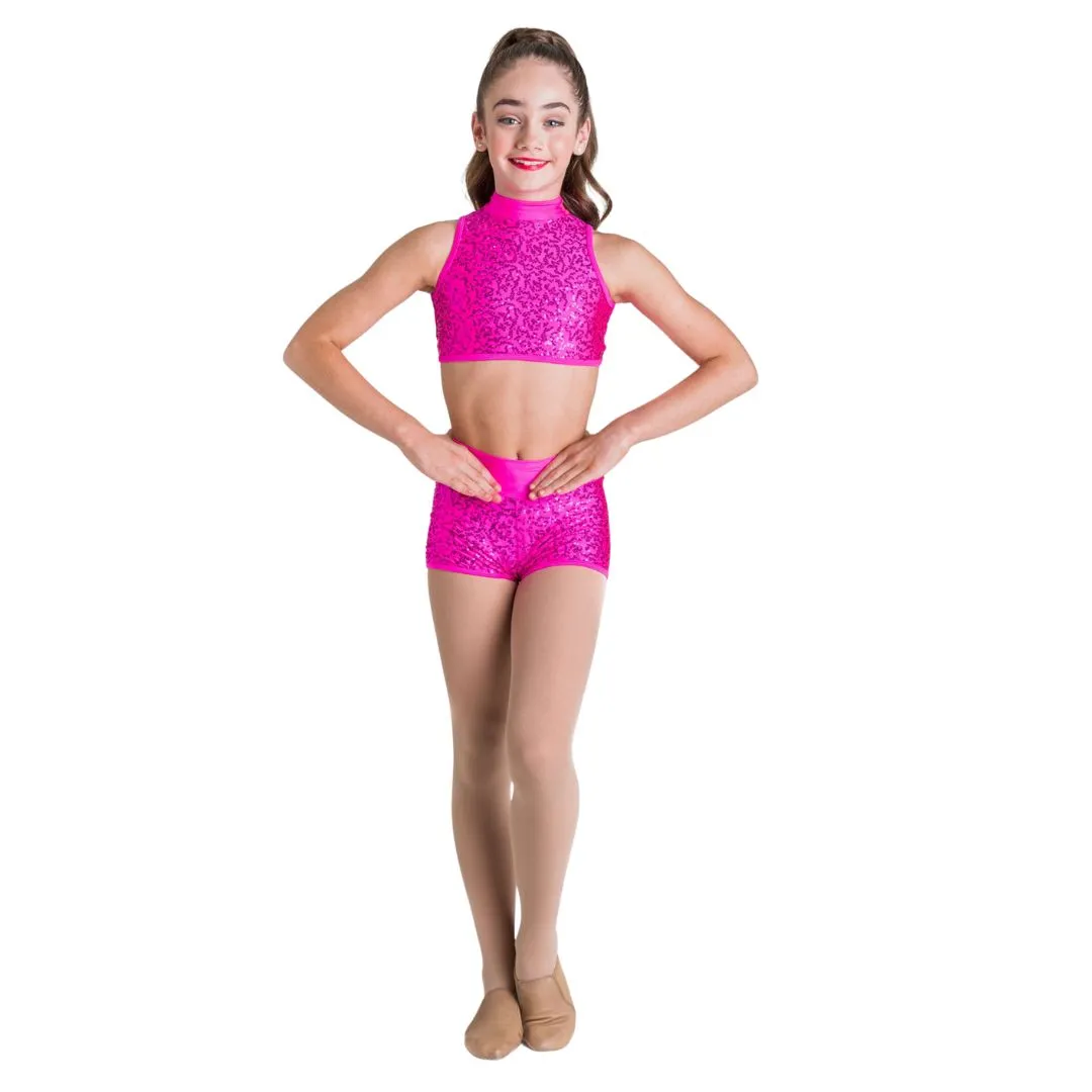 Attitude Sequin Short