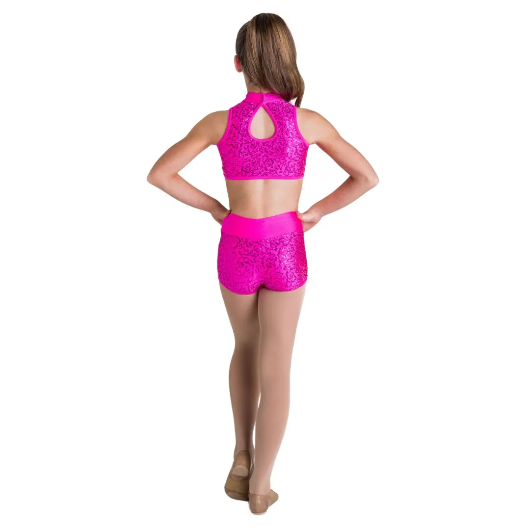 Attitude Sequin Short