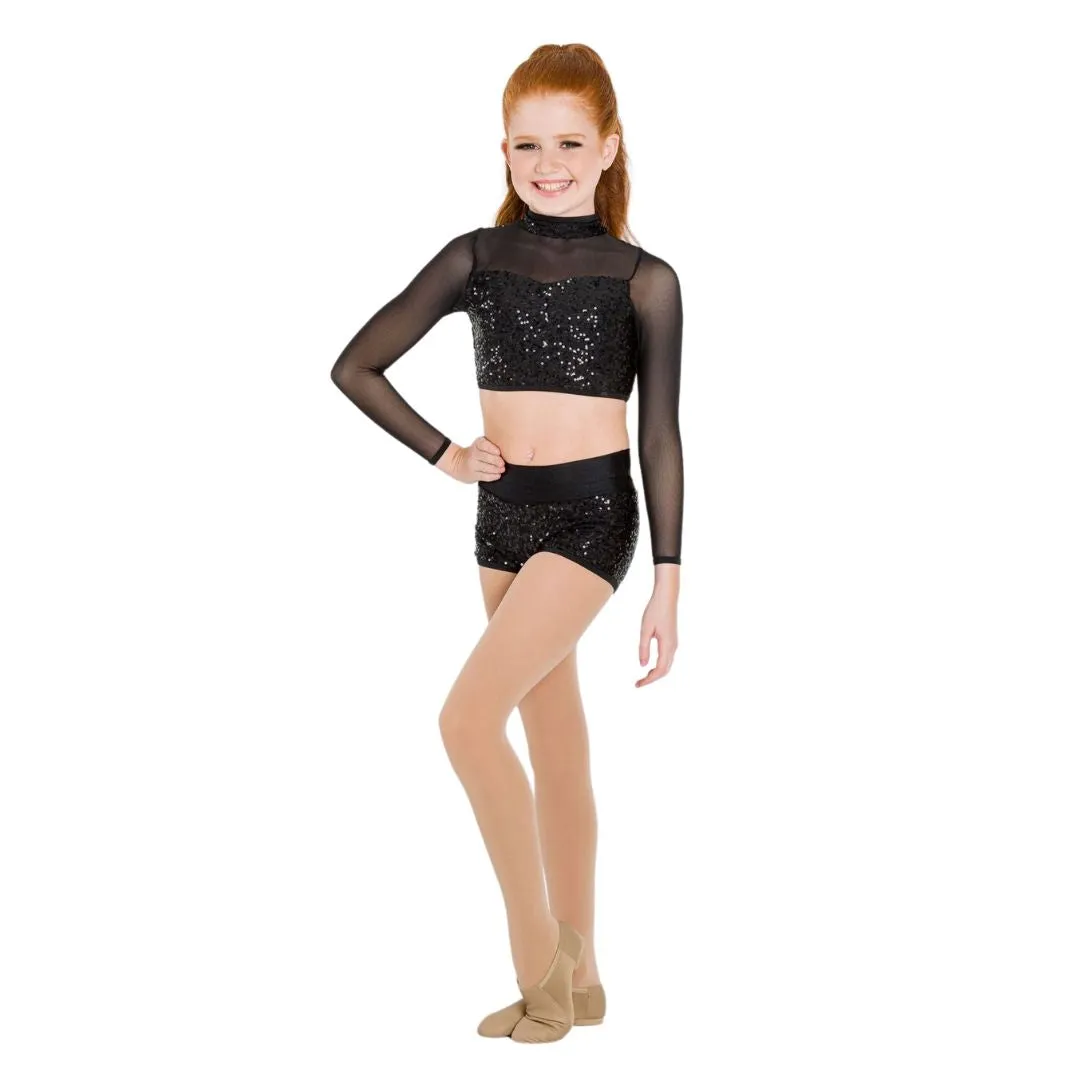 Attitude Sequin Short