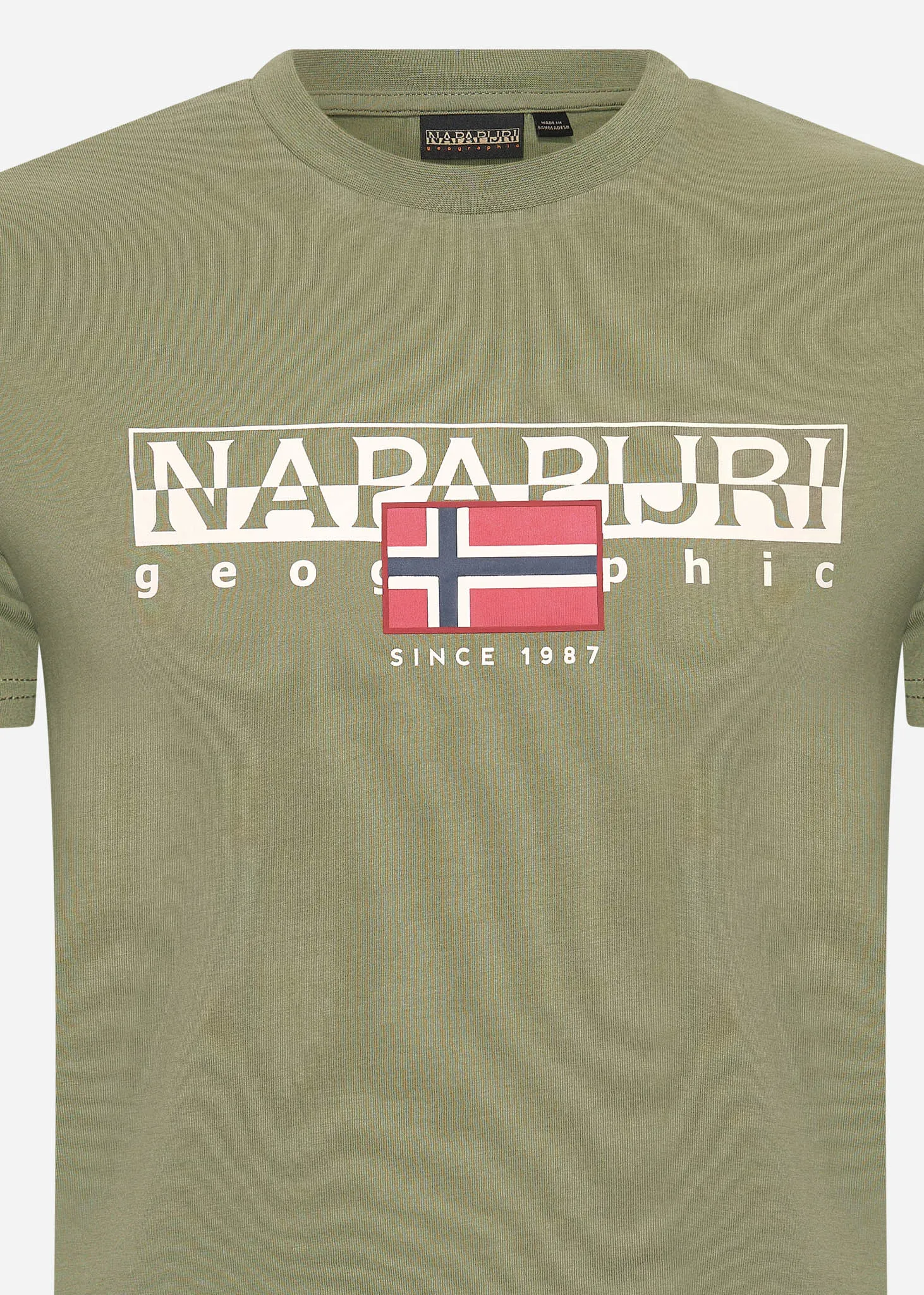 Aylmer t-shirt - green lichen