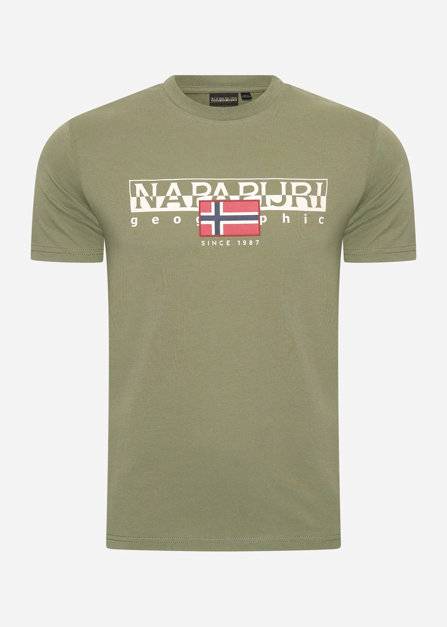 Aylmer t-shirt - green lichen