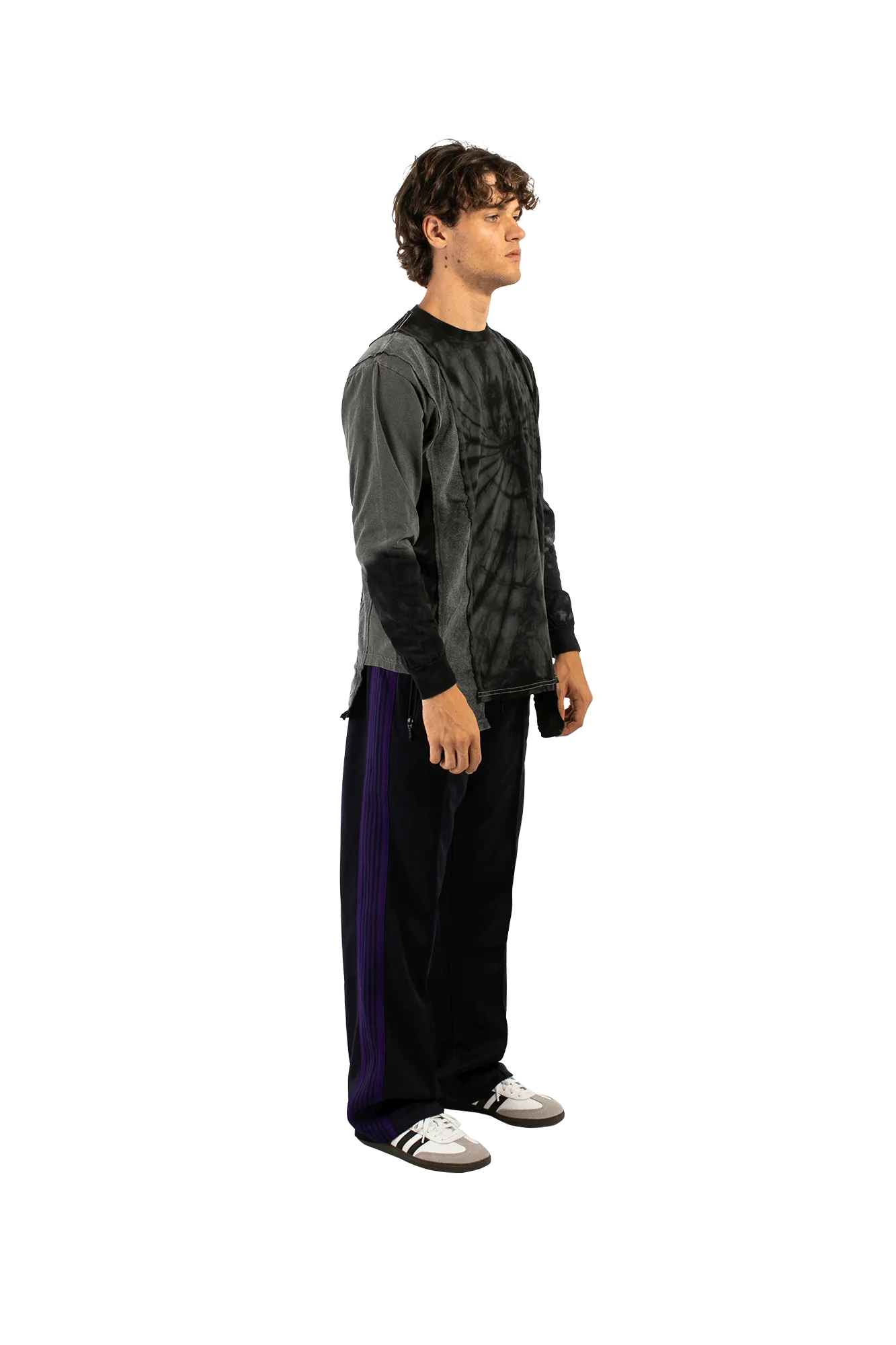 B&W Mishmash 5 Cuts Longsleeve Tee
