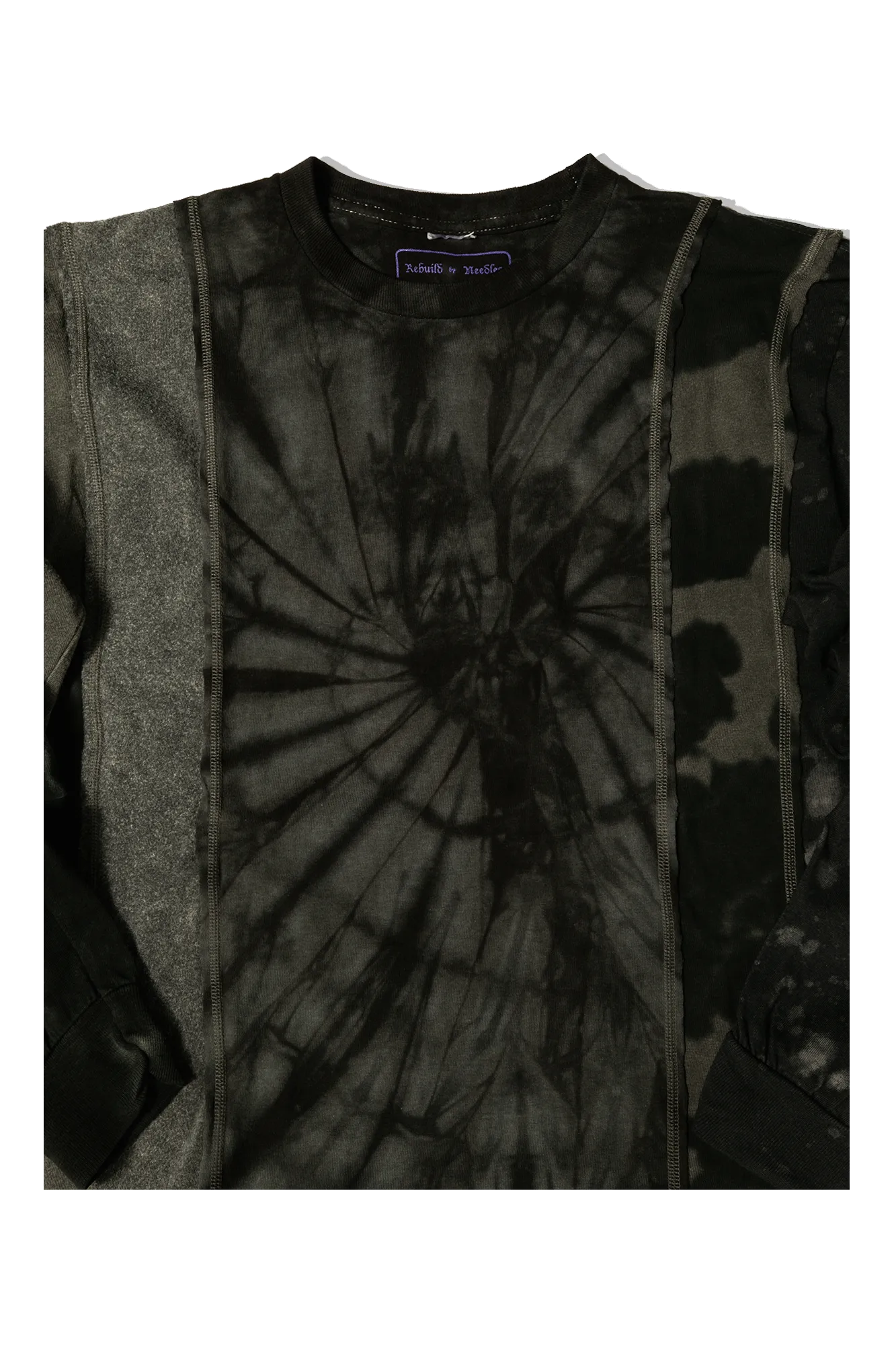 B&W Mishmash 5 Cuts Longsleeve Tee