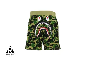 BAPE Big ABC Camo Shark Sweat Shorts “Camo”