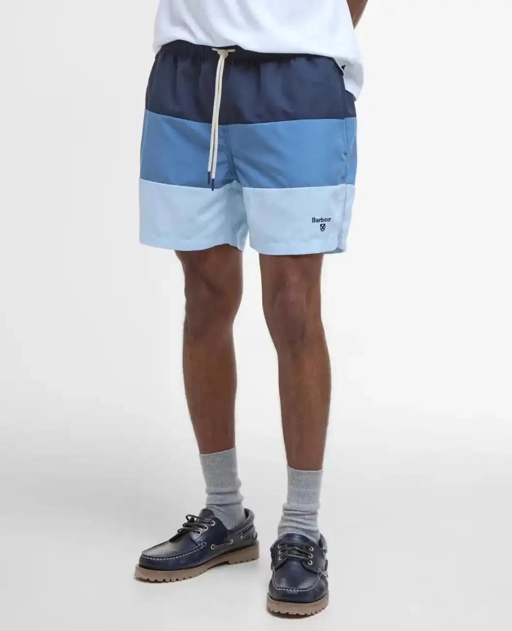 Barbour Mens Dale Swim Shorts Navy