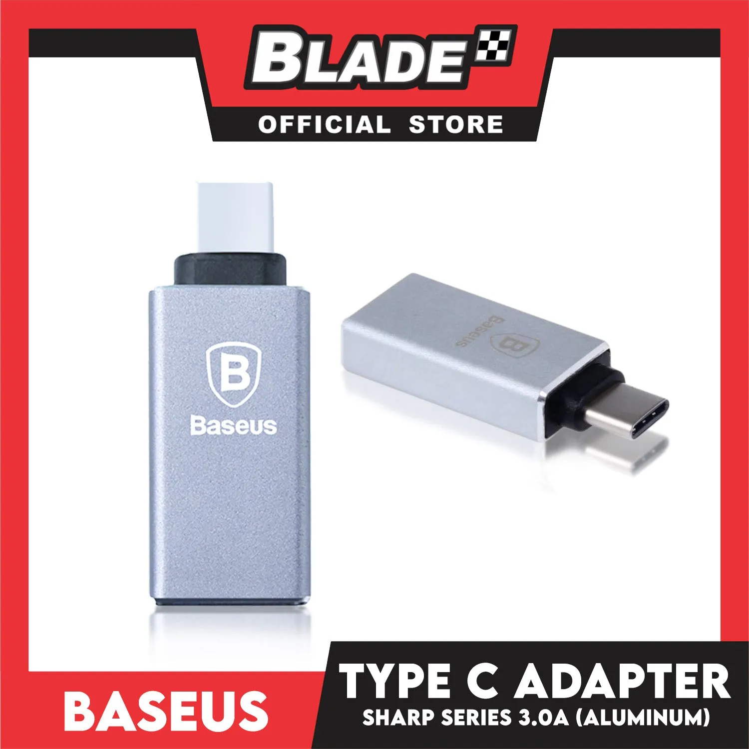 Baseus Type-C Adapter Sharp Series Aluminum