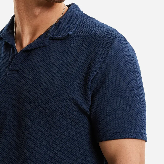 Bee Inspired Silva Polo Shirt Navy Blue