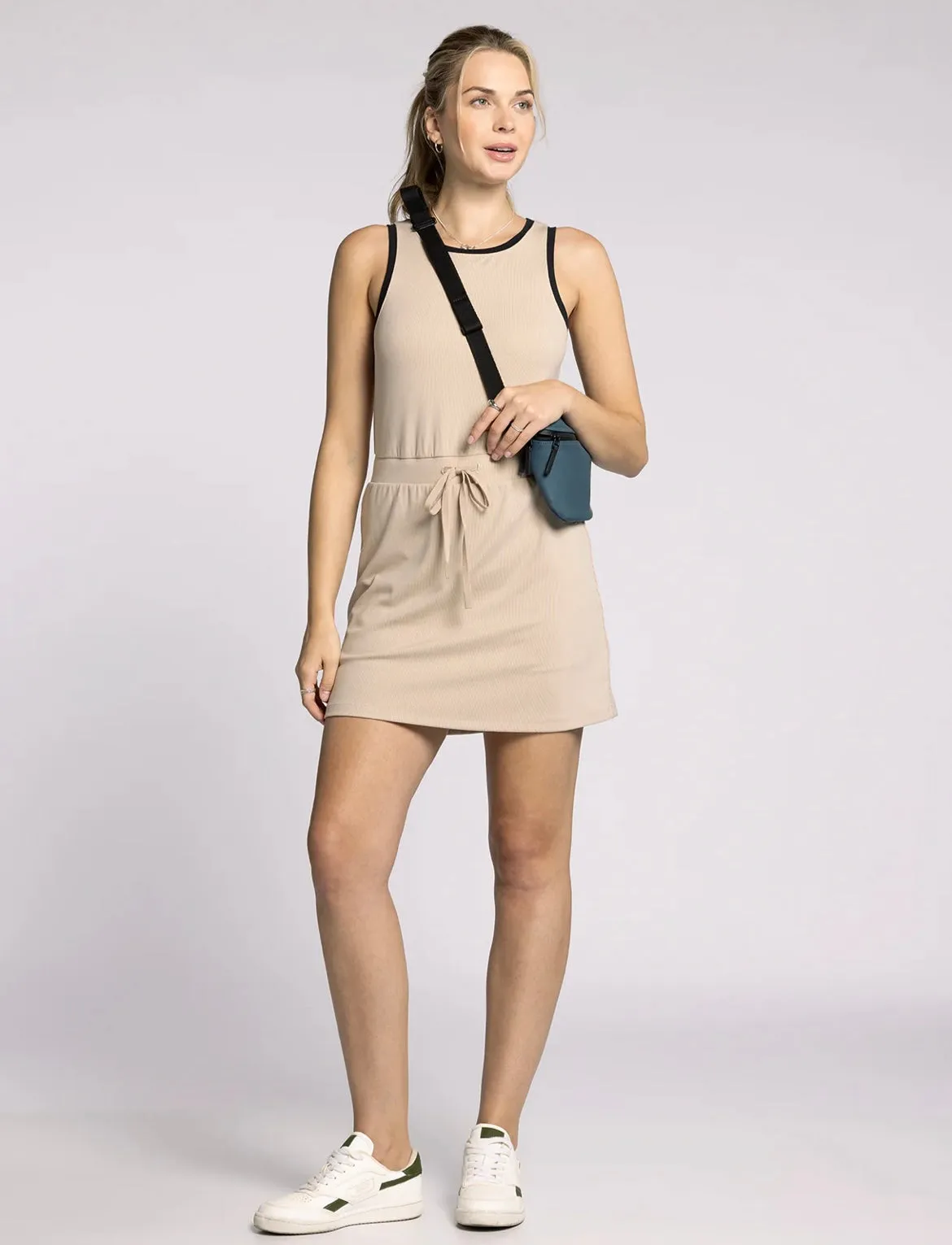 Beige Skort Dress