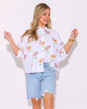 Bermuda Shorts Light Wash