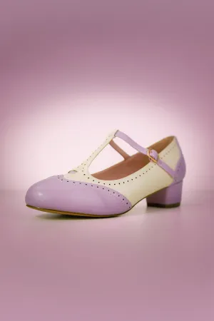 Betty Brogues in Lilac