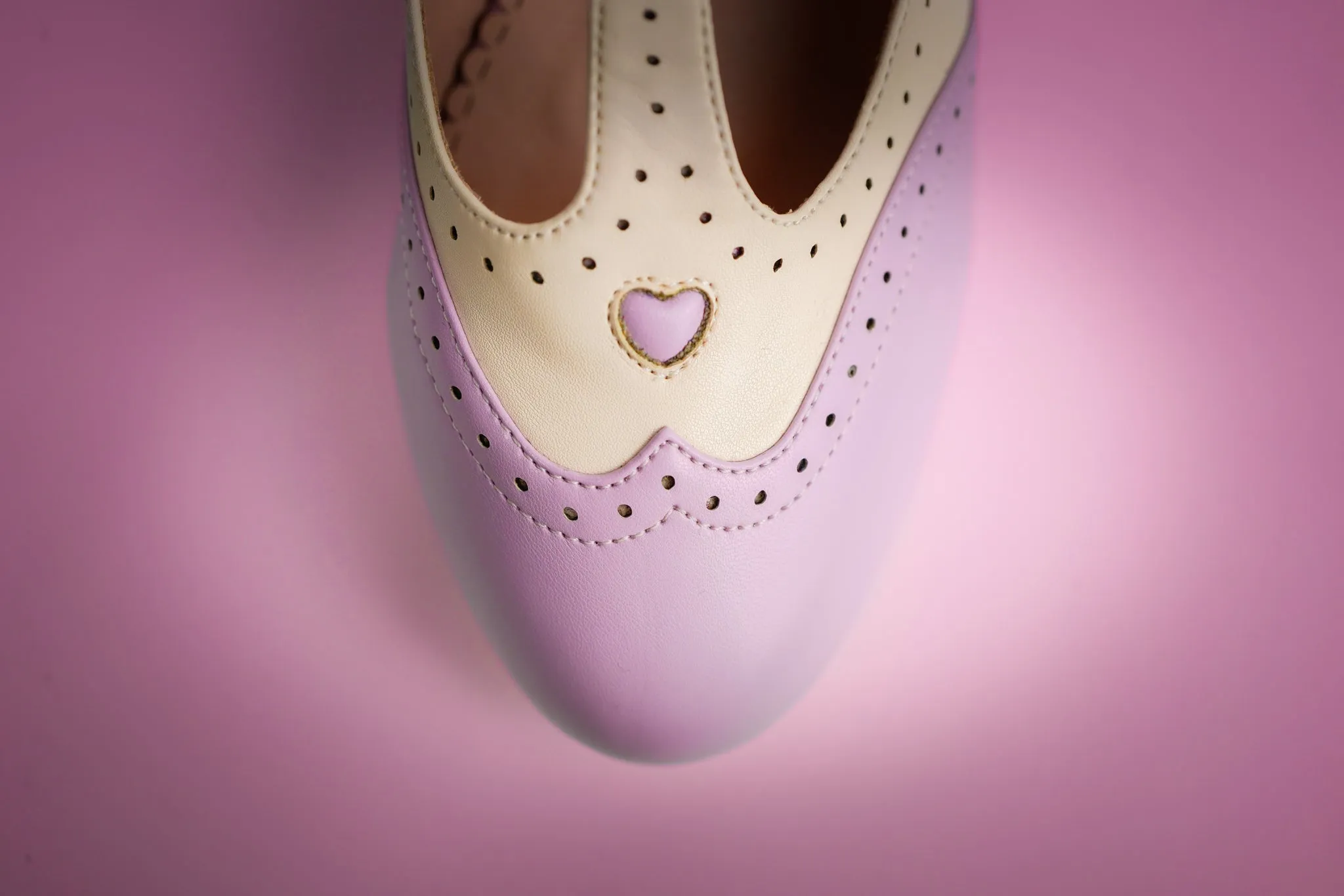 Betty Brogues in Lilac