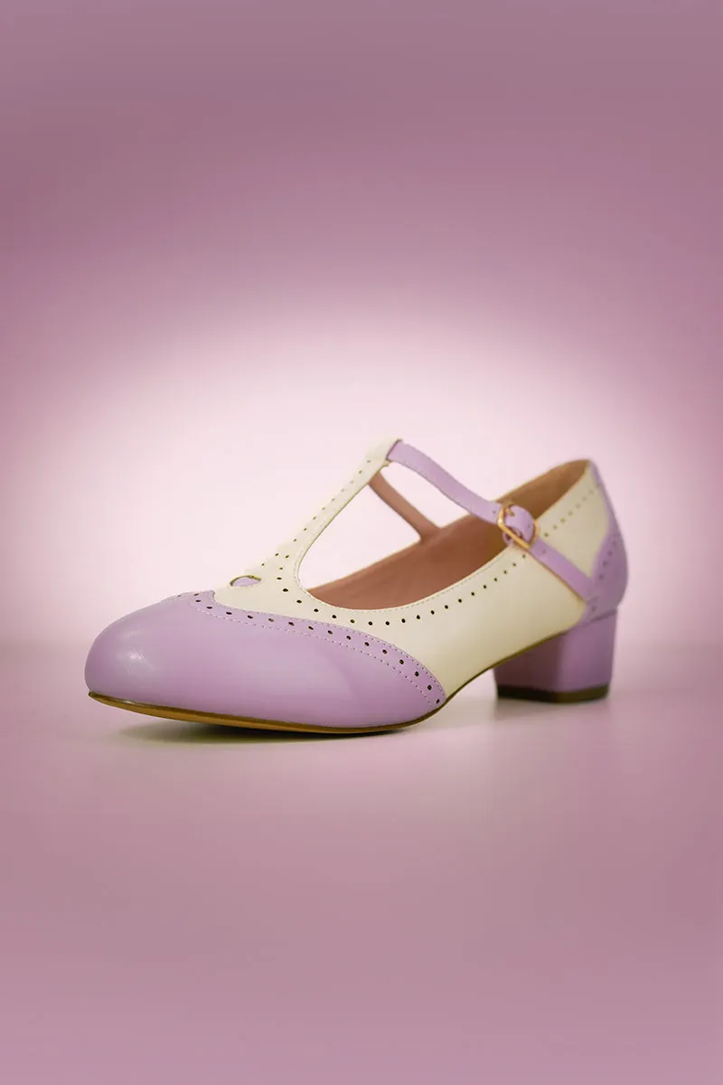 Betty Brogues in Lilac