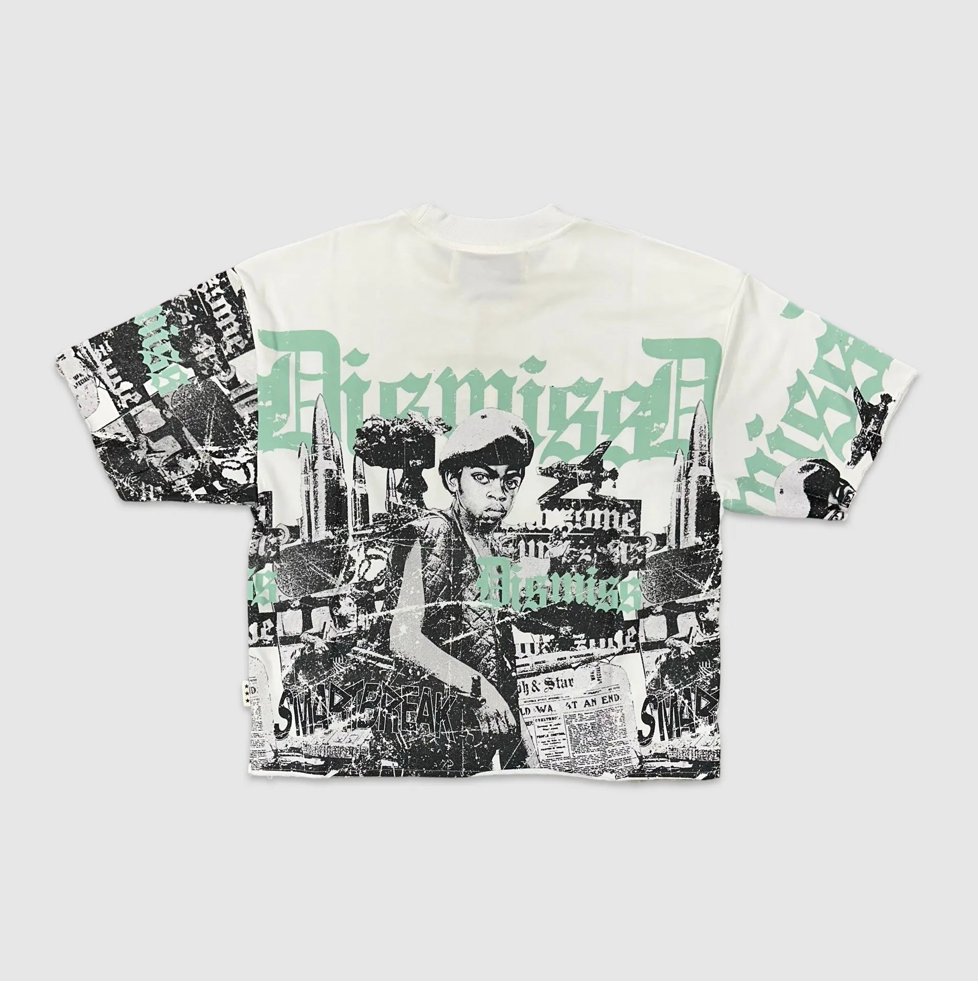 BKYS-T1206-Dismiss 3/4 Sleeve Tee