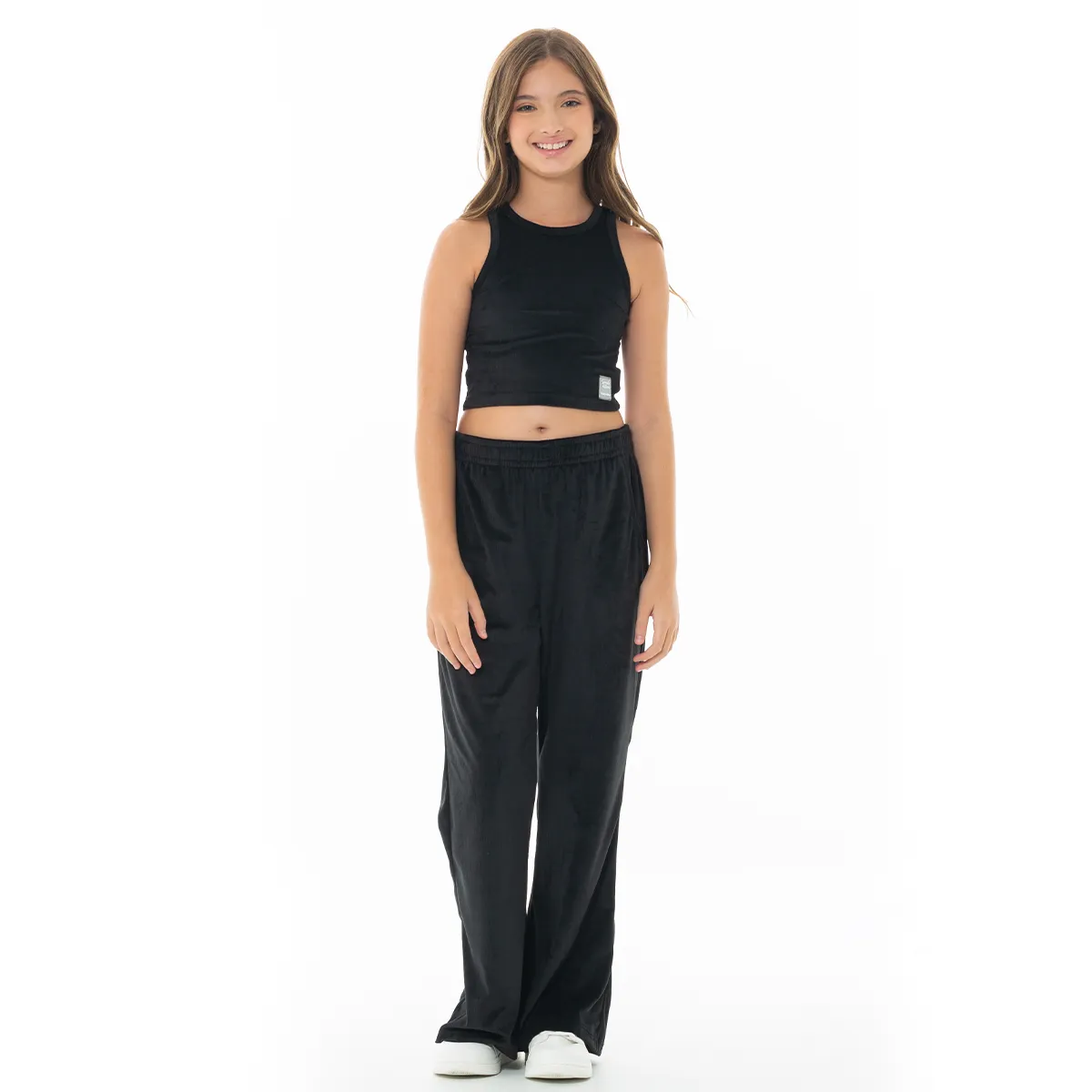 BLACK VELVET COMFY SET FOR GIRLS