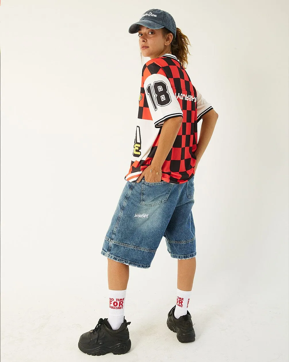Blue Washed Jorts