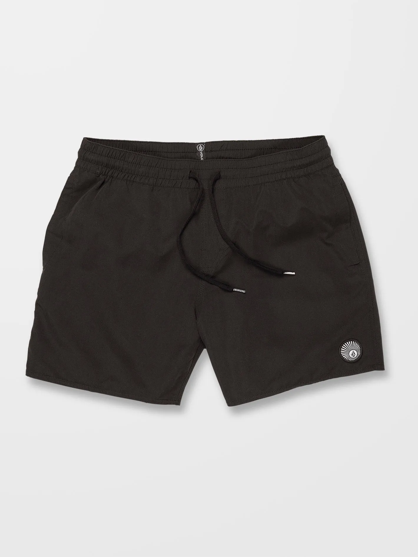 Boardshort Lido Solid 16" - BLACK