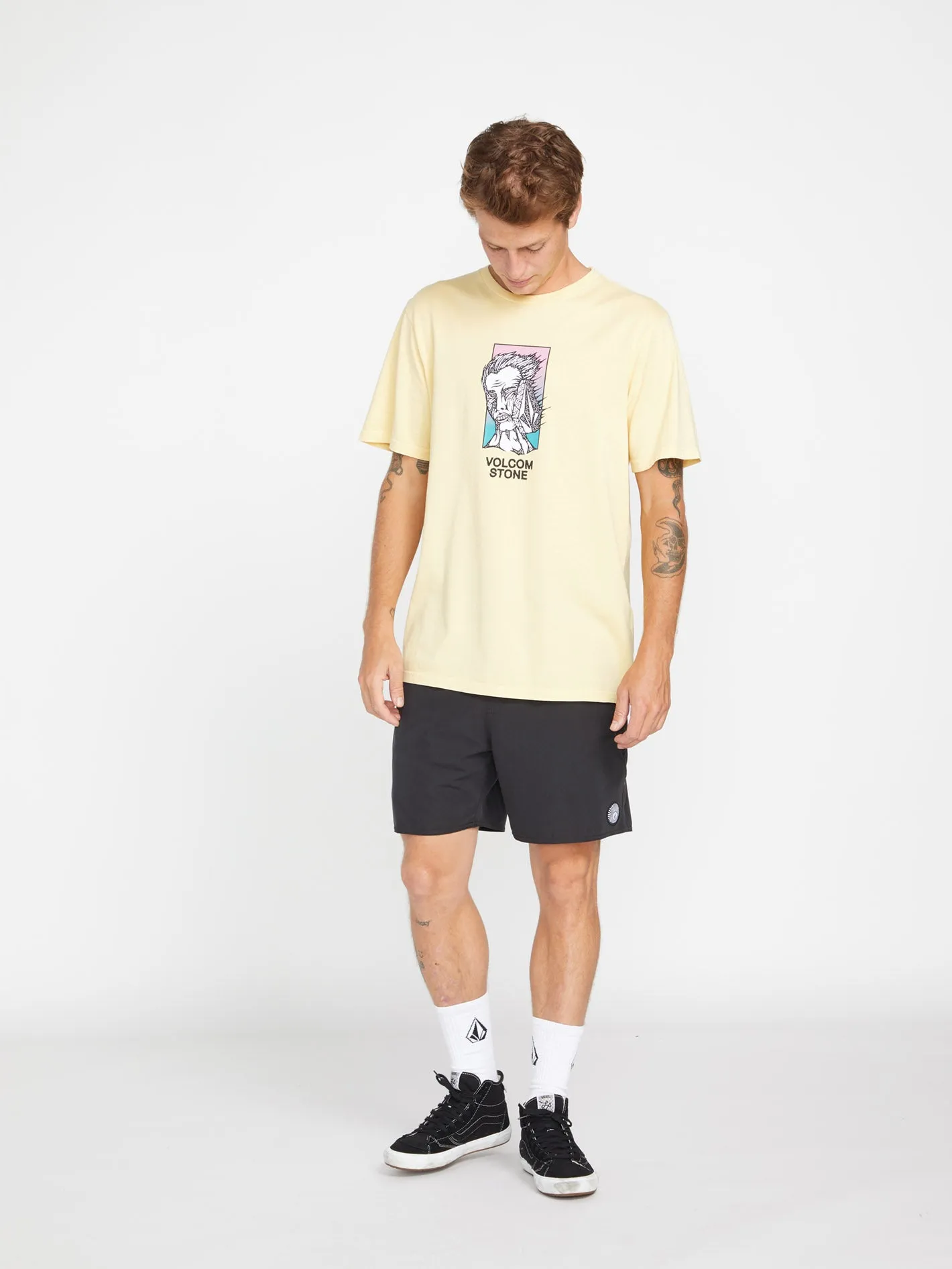 Boardshort Lido Solid 16" - BLACK