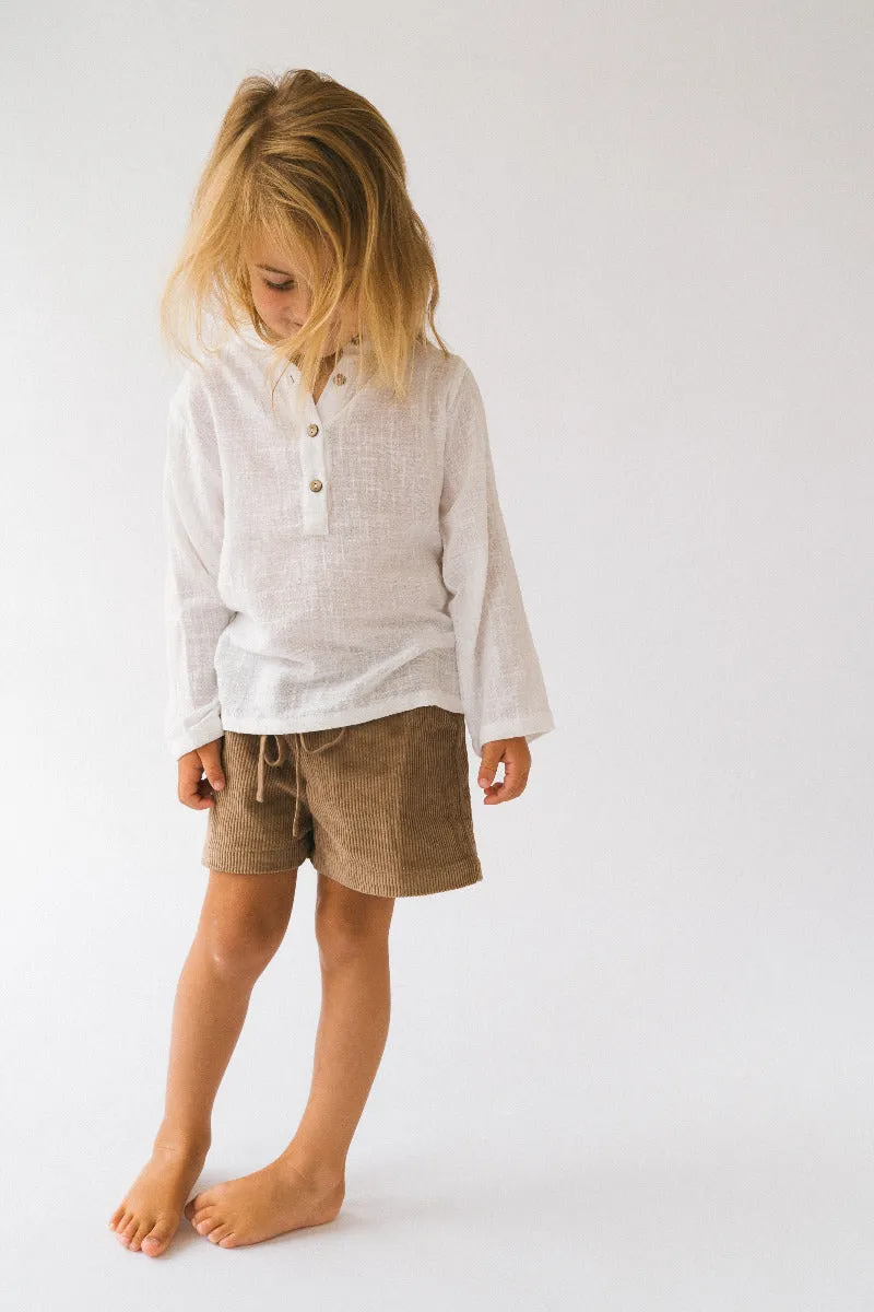 Bowie Shorts - Chocolate Cord