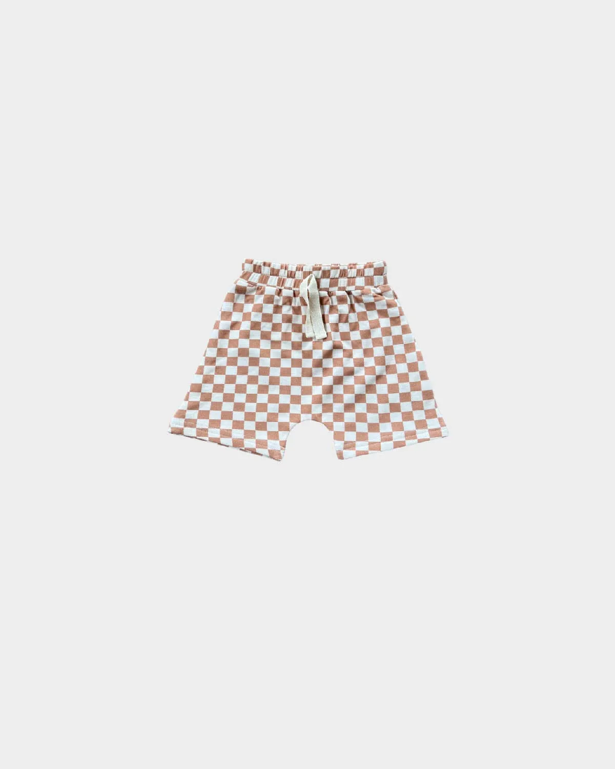 Boy's Checkered Harem Shorts