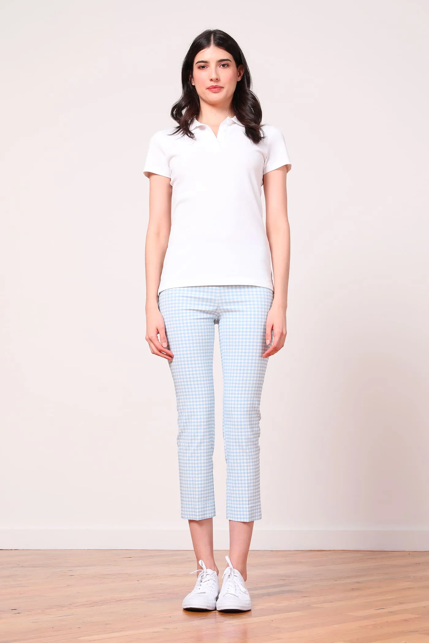 BRIGITTE Check Baby Blue