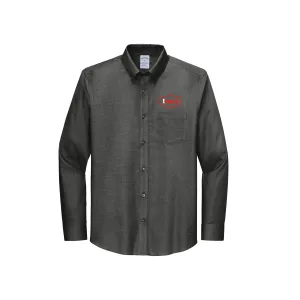 Brooks Brothers - Wrinkle-Free Stretch Nailhead Shirt. BB18002.